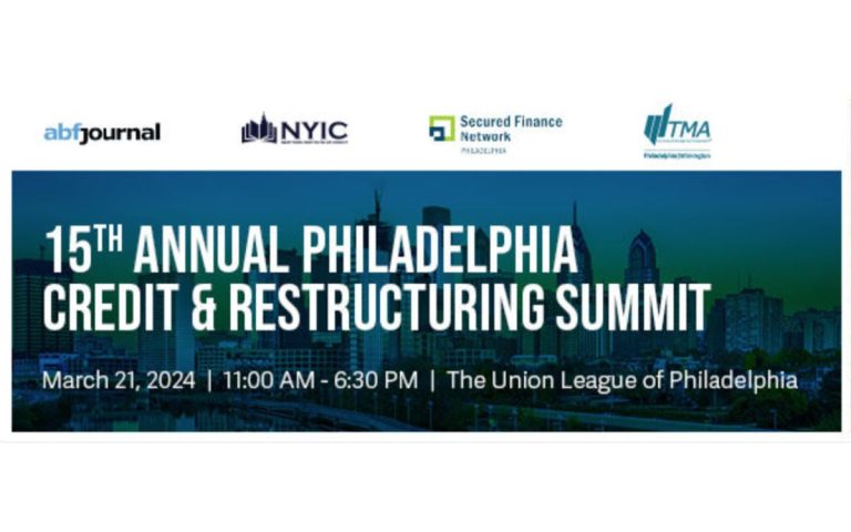 SFNet Philadelphia Chapter 2024: 15th Annual Philadelphia Credit & Restructuring Summit