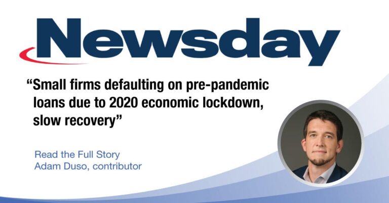 Small firms defaulting on pre-pandemic loans due to 2020 economic lockdown, slow recovery